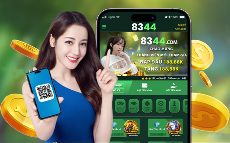 Hình ảnh quảng cáo của rik88 hiển thị nền tảng và các lợi ích