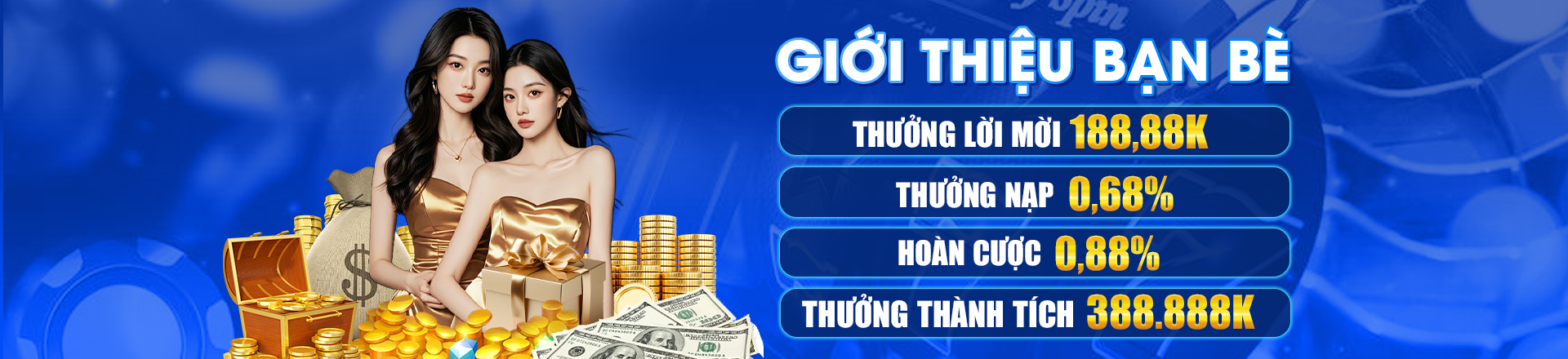 Hình ảnh quảng cáo của rik88 hiển thị nền tảng và các lợi ích